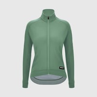 サンティーニ WINDPROOF WOMAN SINGLE-COLOUR JACKET ヴェルデ サルビア