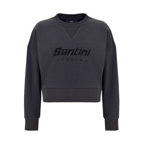 サンティーニ BRAND - CROPPED ウィメンズ スウェットシャツ グレイ