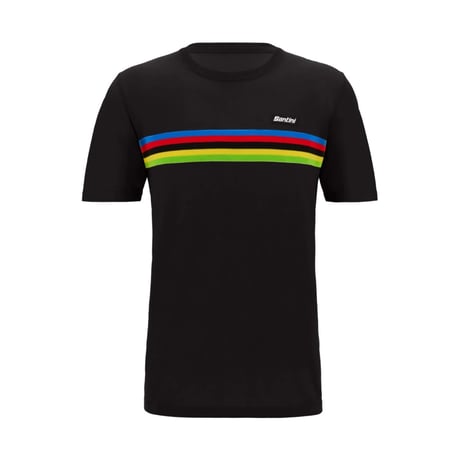 サンティーニ 25UCI WORLD CHAMP  Tシャツ ブラック