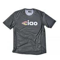 チネリ　CIAO TITANIUM TECH Tシャツ  グレイ