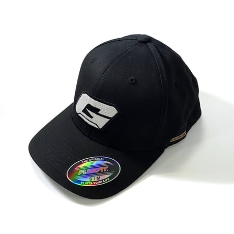 ガエルネ　キャップ　Gハット　フレックスフィット　ブラック