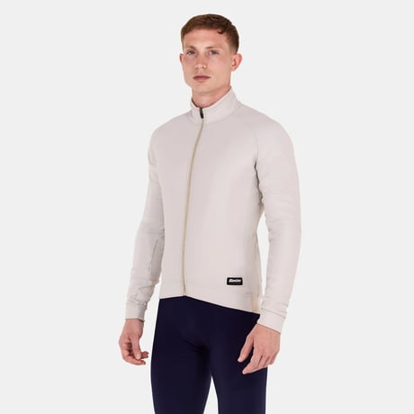 サンティーニ  WINDPROOF SINGLE-COLOUR JACKET カプチーノ