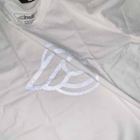 チネリ　ウィングド リフレクティブ Tシャツ  オフホワイト