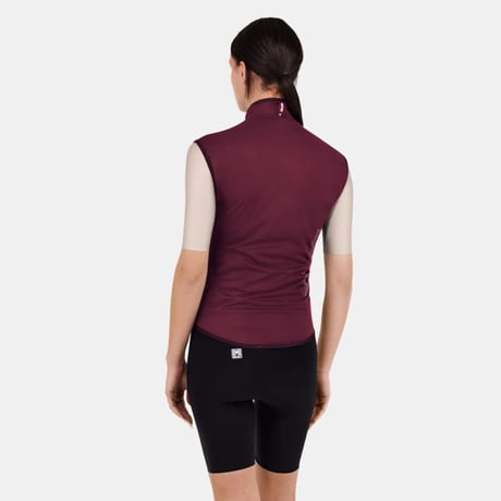 サンティーニ MAGIC - パッカブル ウォータープルーフ ベストUNISEX バーガンディ