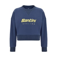 サンティーニ BRAND - CROPPED ウィメンズ スウェットシャツ ブルー