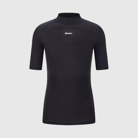 サンティーニ LANA ショートスリーブ ベースレイヤー NERO UNISEX