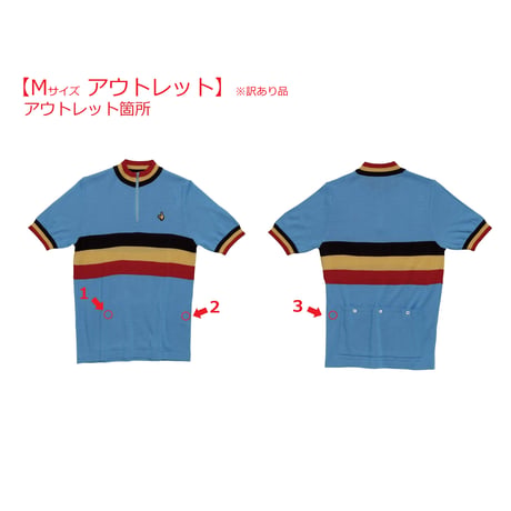 デマルキ　 ベルギー1974ジャージ（スカイ）