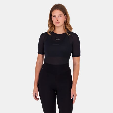 サンティーニ DRY ショートスリーブ ベースレイヤー NERO UNISEX