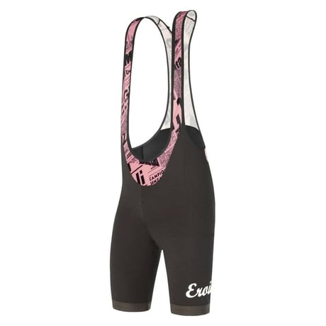 サンティーニ  Gazza Wool ウール メンズビブショーツ ブラックピンク XLサイズ