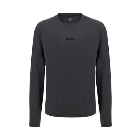 サンティーニ BRAND T-SHIRT ロングスリーブTシャツ グレイ