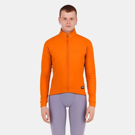 サンティーニ  WINDPROOF SINGLE-COLOUR JACKET オレンジ