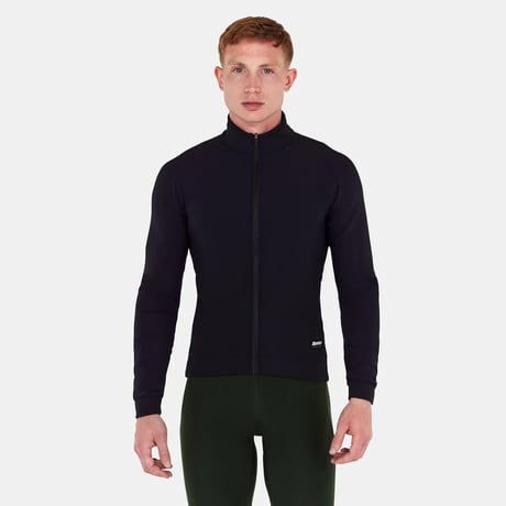 サンティーニ  WINDPROOF SINGLE-COLOUR JACKET ブラック