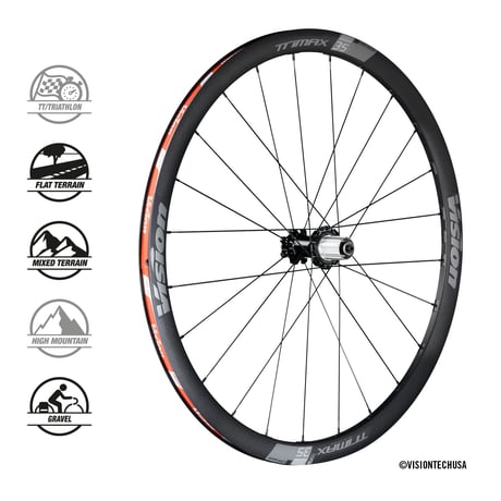 VISION ホイール WH set Trimax35 DB-6B CH-TL SH  710-0112231050