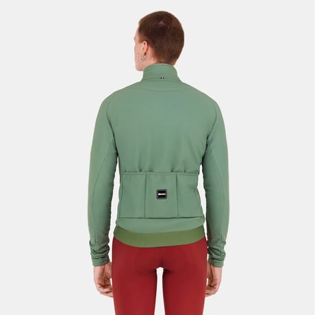 サンティーニ  WINDPROOF SINGLE-COLOUR JACKET ヴェルデ サルビア