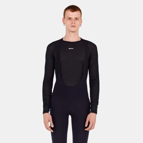 サンティーニ DRY - ベースレイヤー ロングスリーブ NERO UNISEX CLASSIC