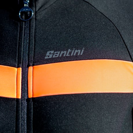 サンティーニ(Santini) サイクルジャージ 1WアダプトL/Sジャージ　ブラック　L