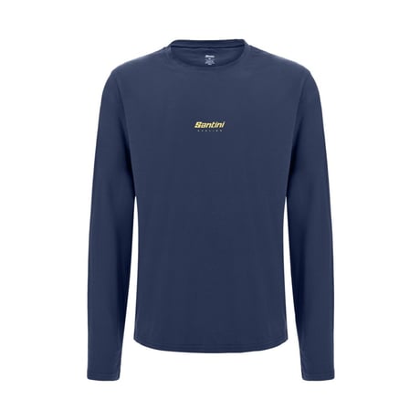 サンティーニ BRAND T-SHIRT ロングスリーブTシャツ ブルー