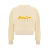 サンティーニ BRAND - CROPPED ウィメンズ スウェットシャツ クリーム