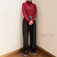 [ 竹布 ] 癒布ゆるパンツ