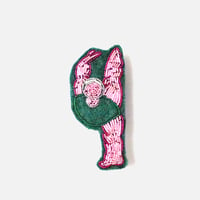 刺繍ブローチ / mochi mochi lady