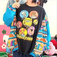 Tシャツ×ナイロンジャケット