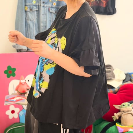 Tシャツ×フリルTシャツ