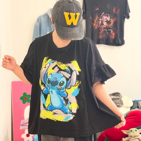 Tシャツ×フリルTシャツ