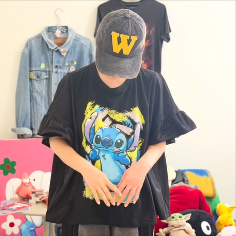 Tシャツ×フリルTシャツ