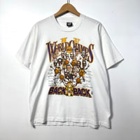 1980s NBA LA Lakers "Back to Back" T-Shirt size L ~ XL