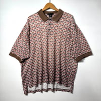 1990s NIKE GOLF All Over Print Polo Shirt size XL