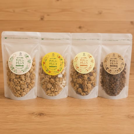 定番グラノーラ4種 各200g