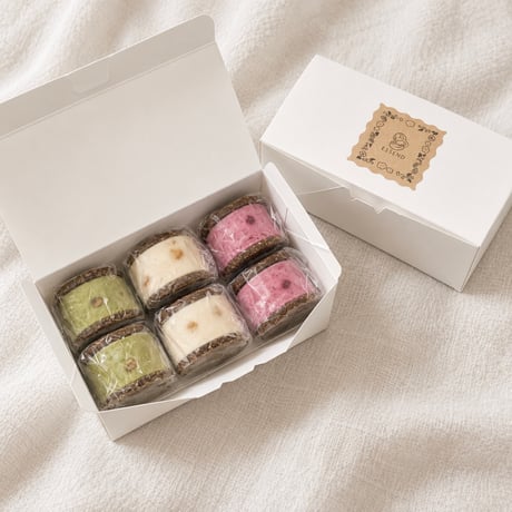 【3種アソート】クッキーサンド 3種×2個ずつ