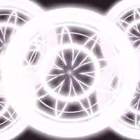 エフェクト素材・ファイブマジックシールド＆ブレイク「白」（RGBA　AVI+PNG連番画像2形式パック販売）