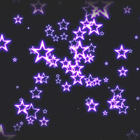 エフェクト素材・ライトスタースプラッシュ「紫」（RGBA　AVI+PNG連番画像2形式パック販売）