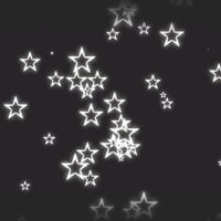 エフェクト素材・ライトスタースプラッシュ「白」（RGBA　AVI+PNG連番画像2形式パック販売）