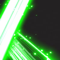 エフェクト素材・五光閃撃「緑」（AVI+PNG連番画像2形式パック販売）