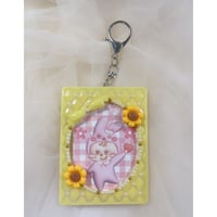sunflower 🌻キーホルダートレカケース（レモン）