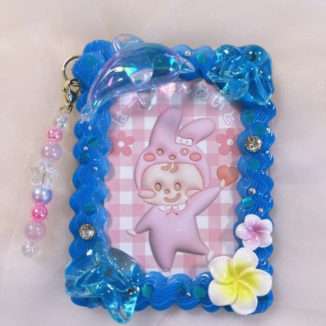 Dolphin Splash🐬🫧ホイップデコトレカケース