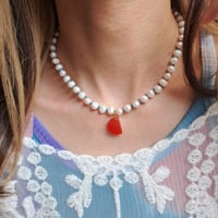 stone necklace 122