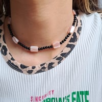 stone necklace 114