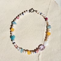 stone necklace 129