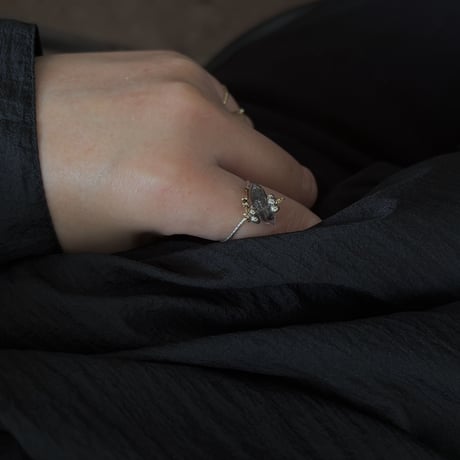 1点モノーcrystal jewely 王冠 ringー (限定)