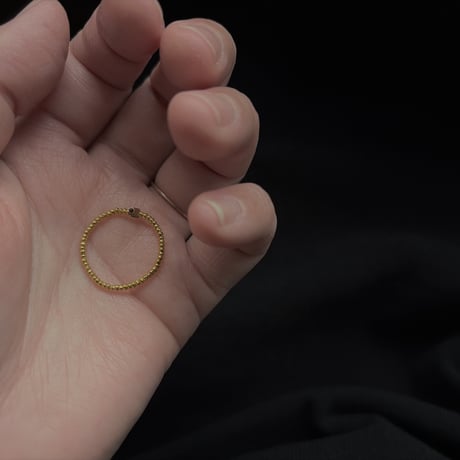12月予約　- karen silver(gold) × K18YG ring  no.2