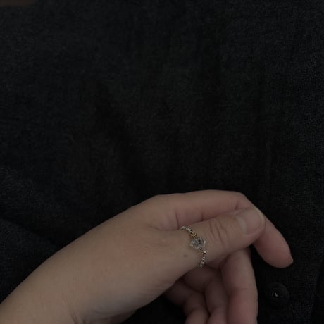 10/17 sample ーcrystal jewely ringー　2027.Design style2  (限定)