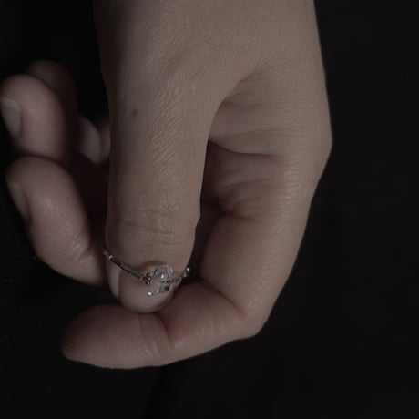 7/16 new her-kimer silver ring