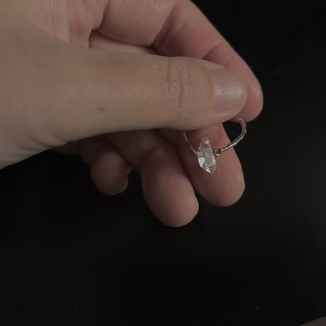 7/16 new her-kimer silver ring