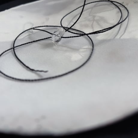9/13 追加 macramé jewelry ring or bracelet( clear crystal )