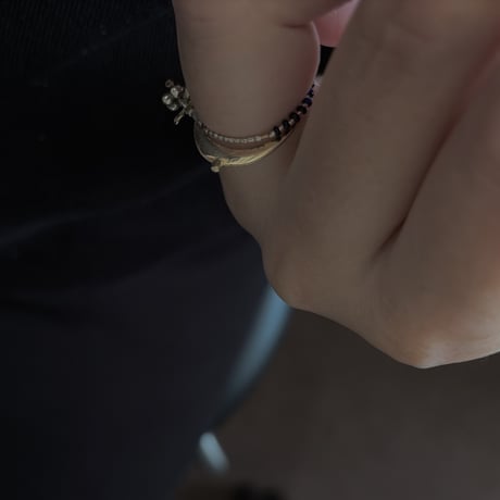 6/8new-  silver ring & bracelet  -2026 s/sDesign 「 a 」