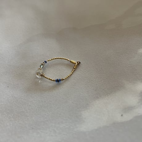 request item ／oil in quartz jewelry ring ／