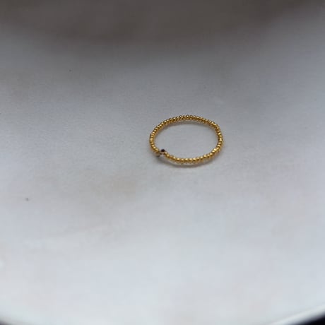 12月予約　- karen silver(gold) × K18YG ring  no.2